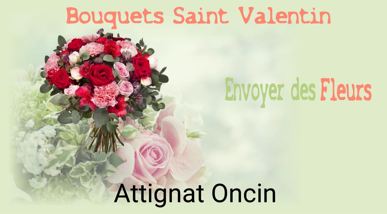 Roses de Saint-Valentin livrées à Attignat-Oncin